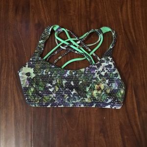 Lululemon Green Sports Bra